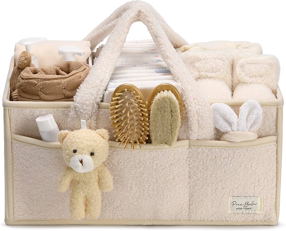 Teddy Diaper Caddy Organizer