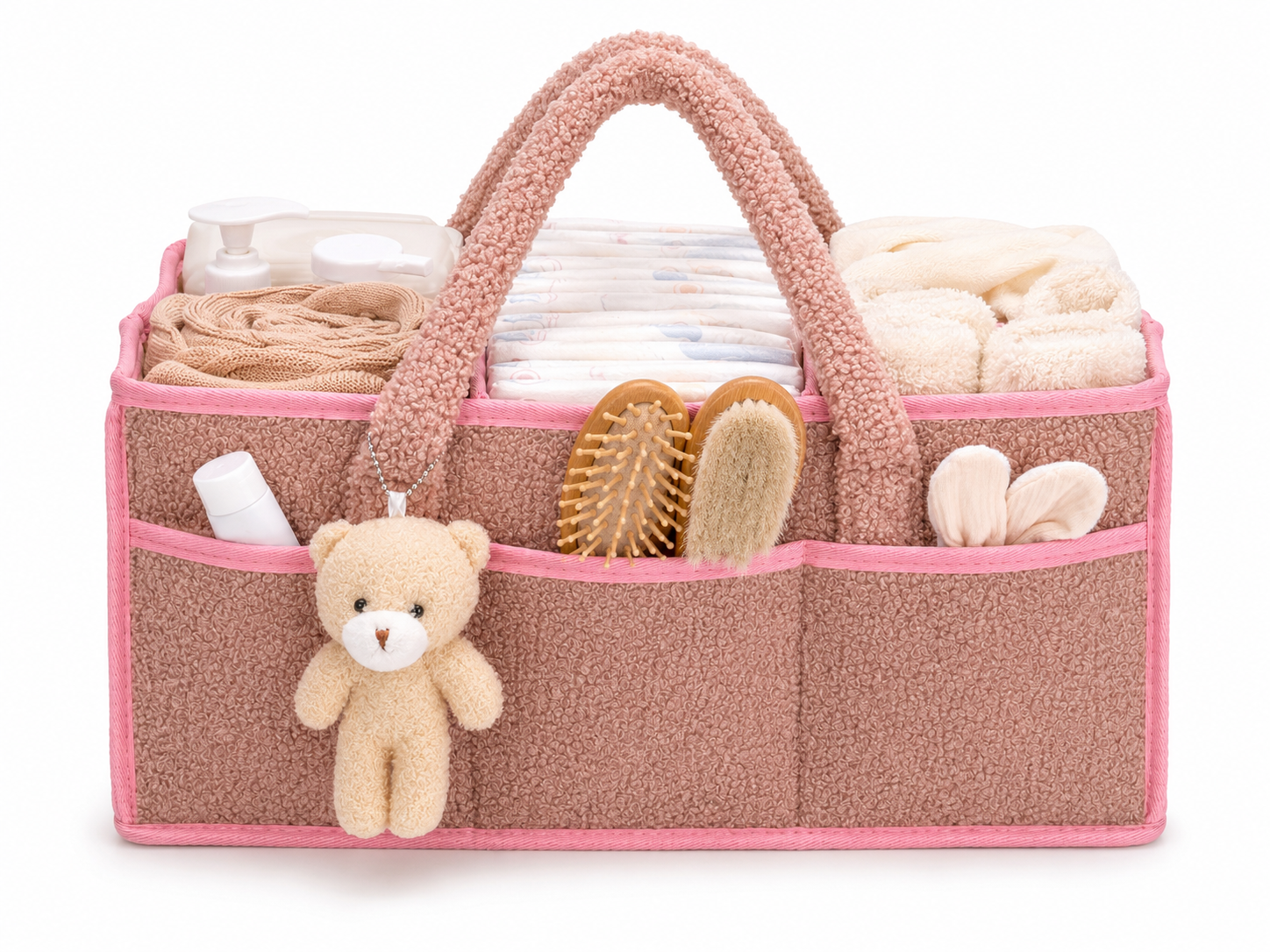 Teddy Diaper Caddy Organizer