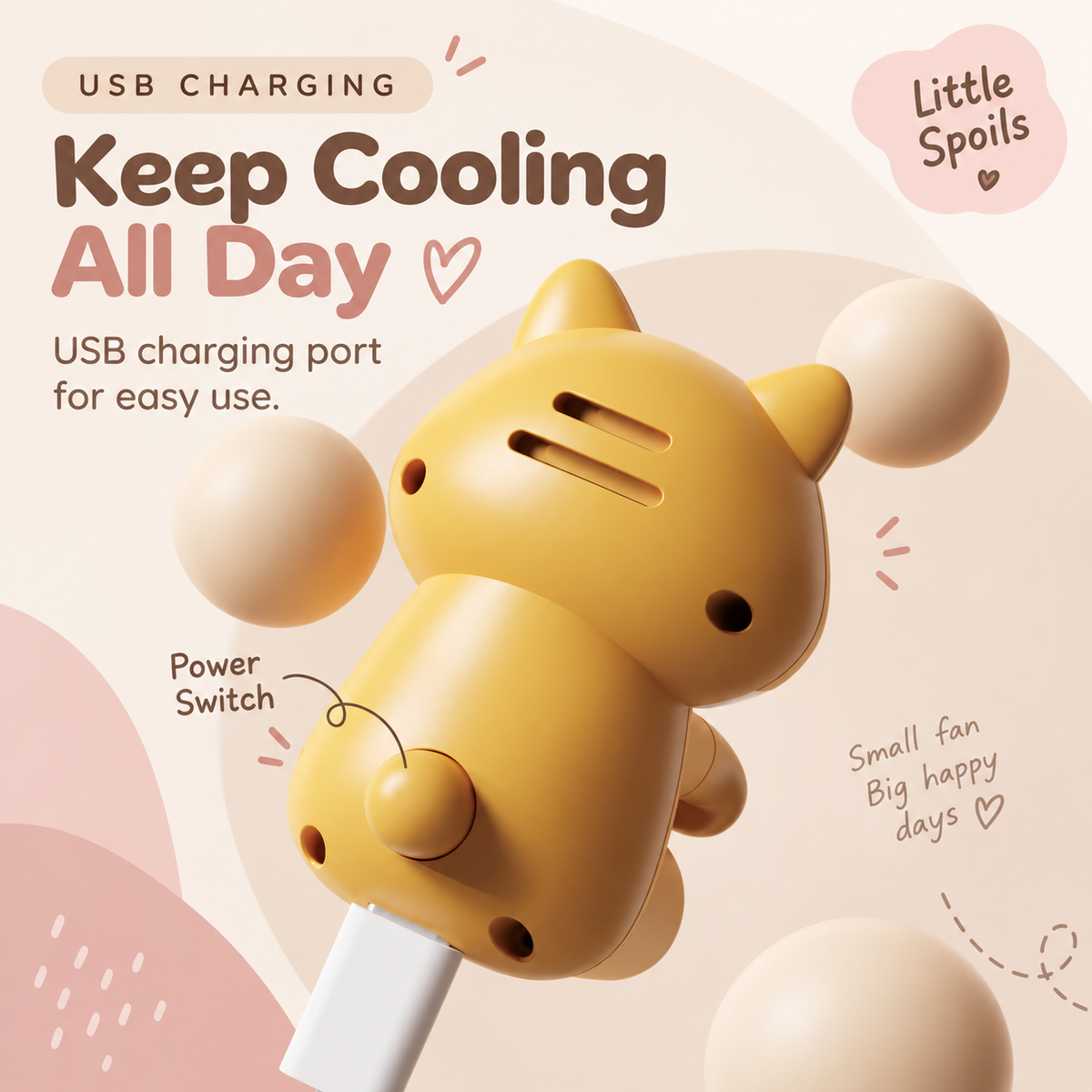 BreezeBuddy™ Kids Cooling Fan