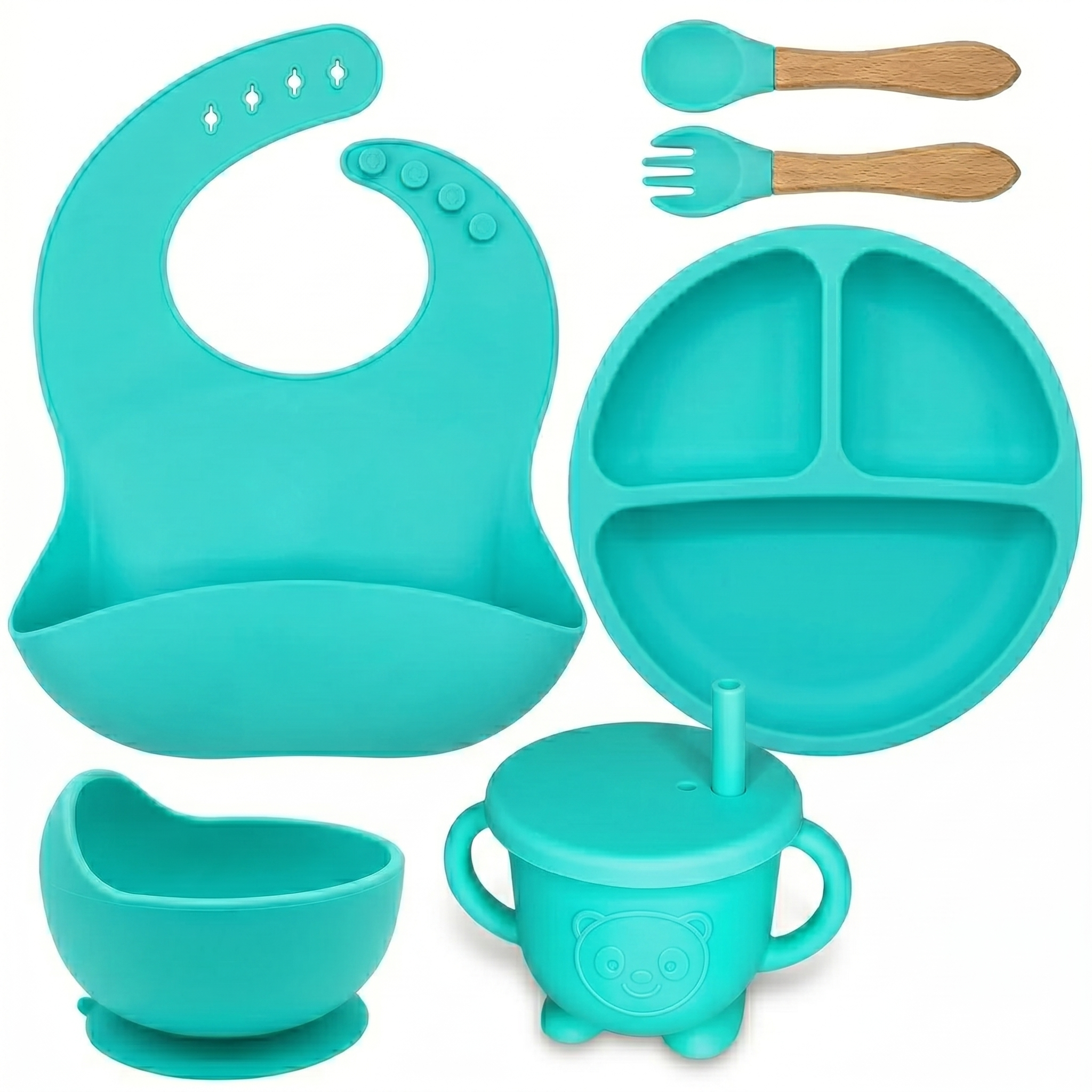 Mess Free Feeding Set