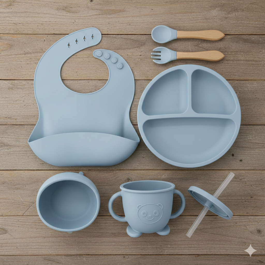 Mess Free Feeding Set
