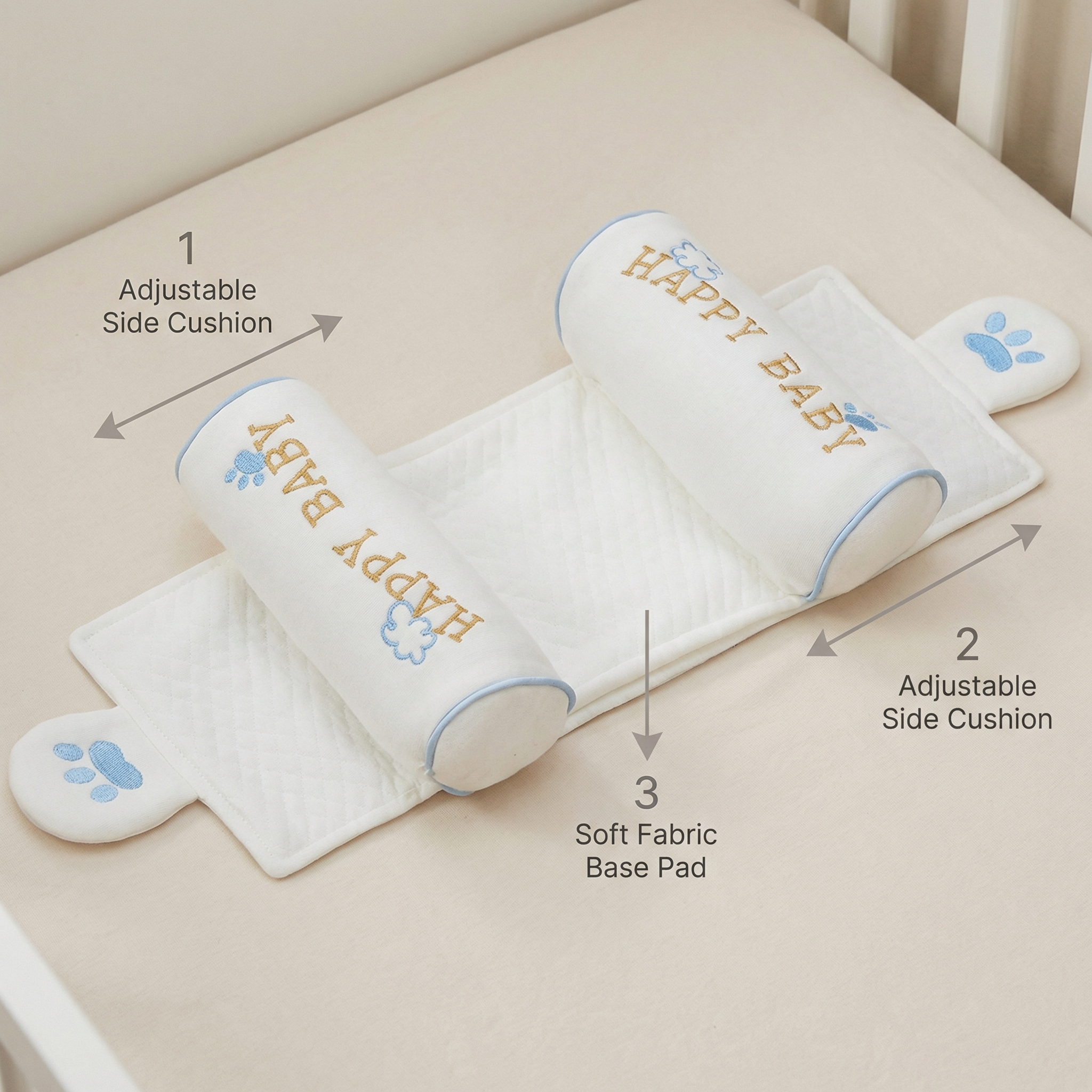Baby Anti-Roll Support Pillow
