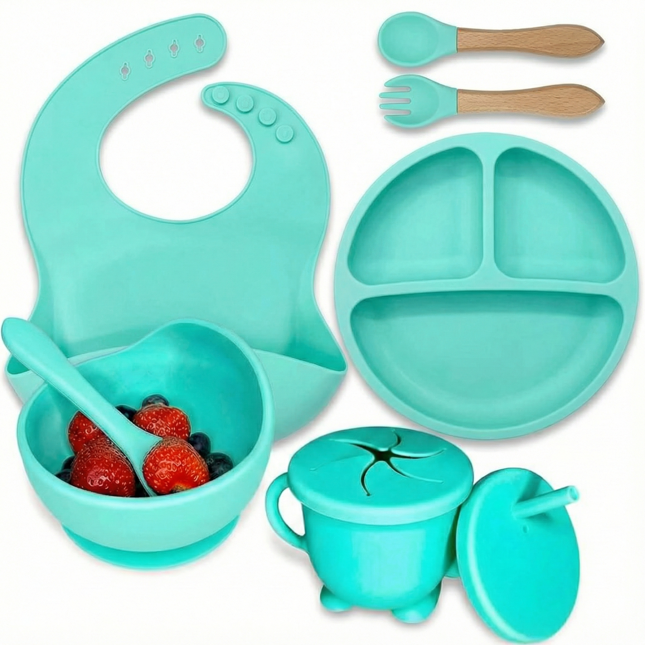 Mess Free Feeding Set
