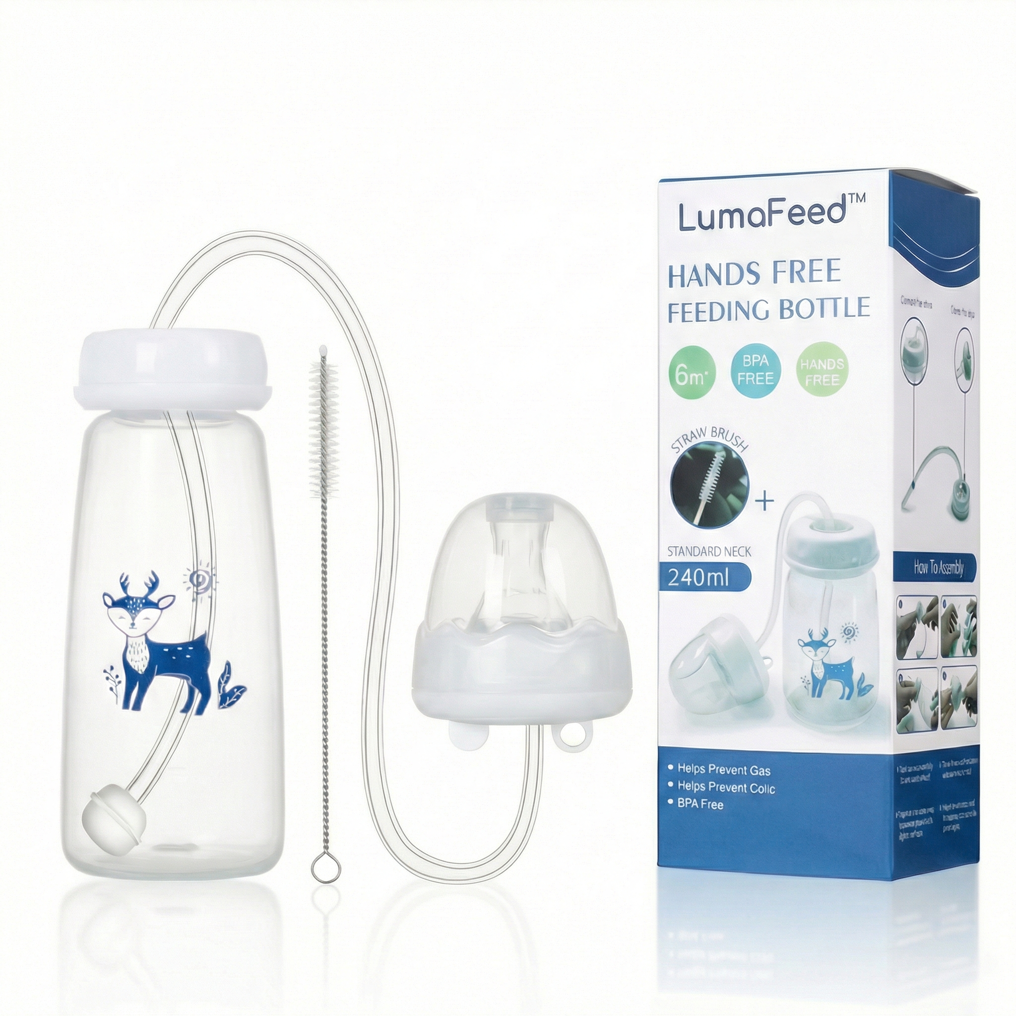 LumaFeed™ Anti Colic Feeding Bottle