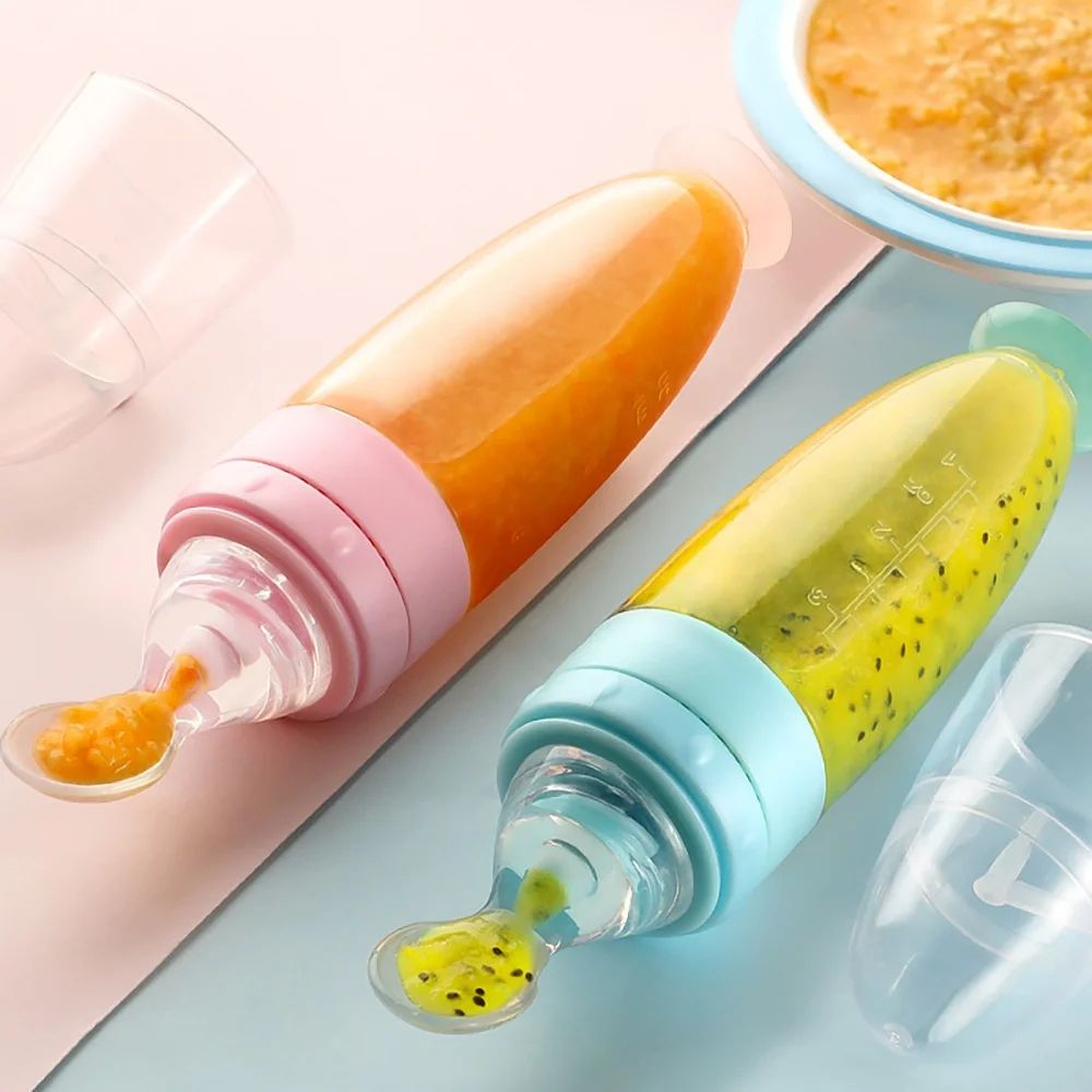 Squeeze Feeding Spoon Bottle