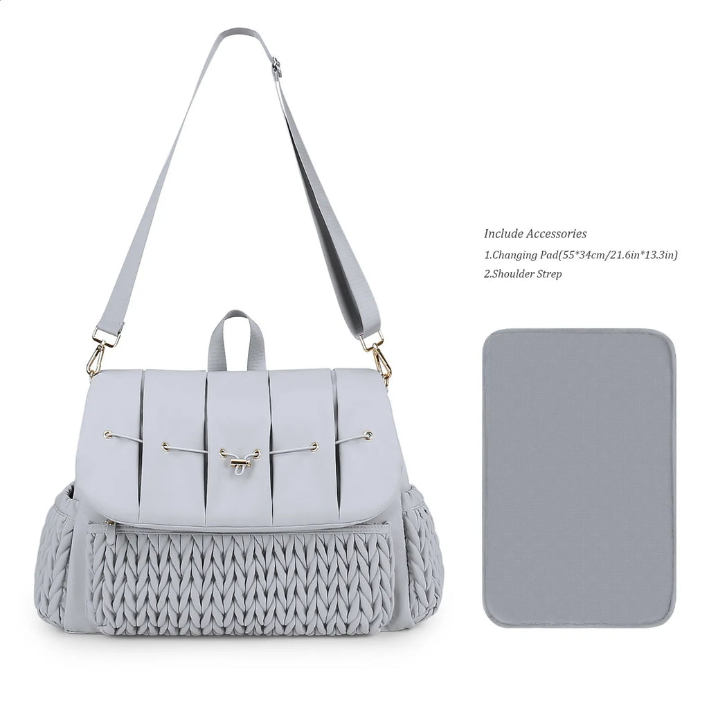 Braided Luxe Baby Bag