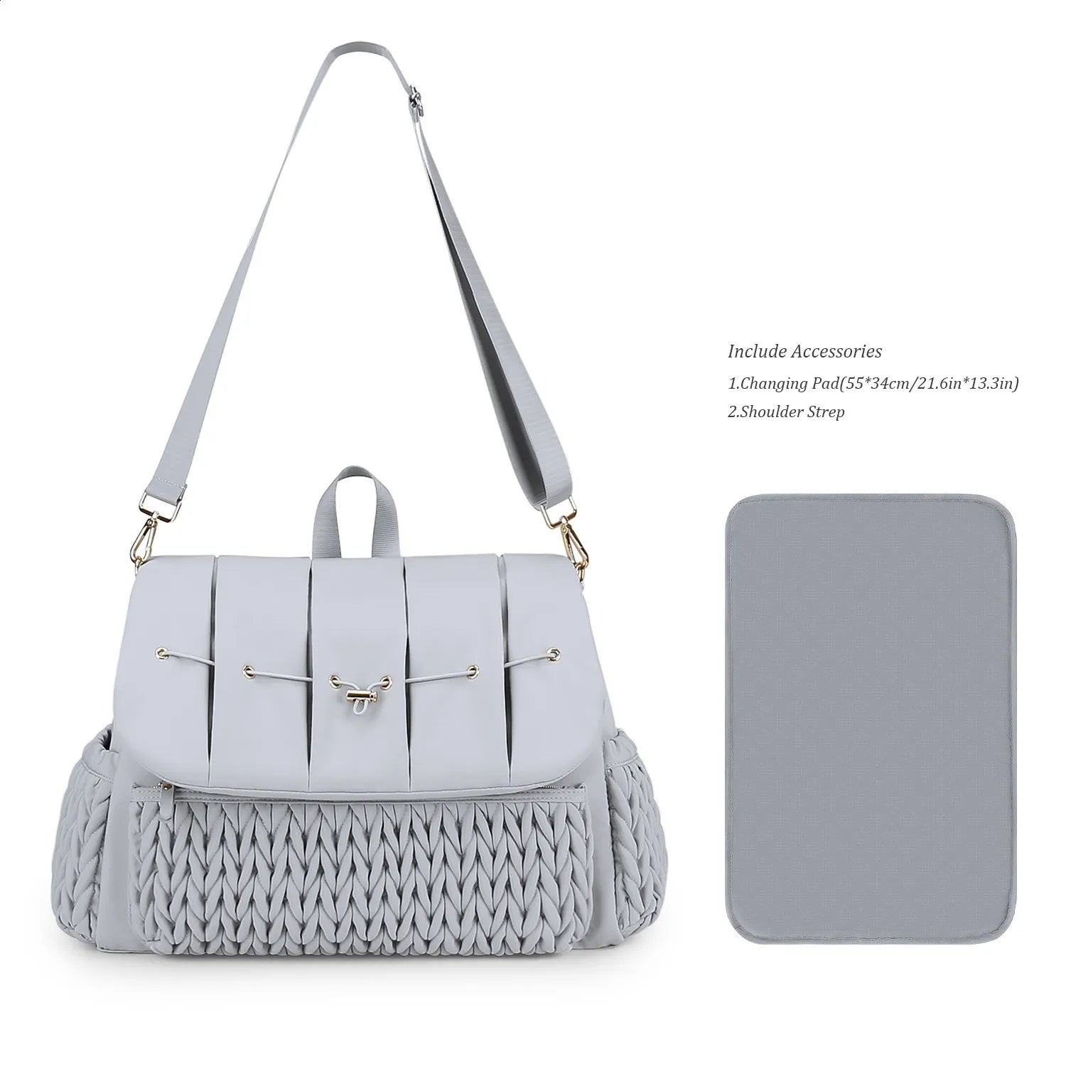 Braided Luxe Baby Bag