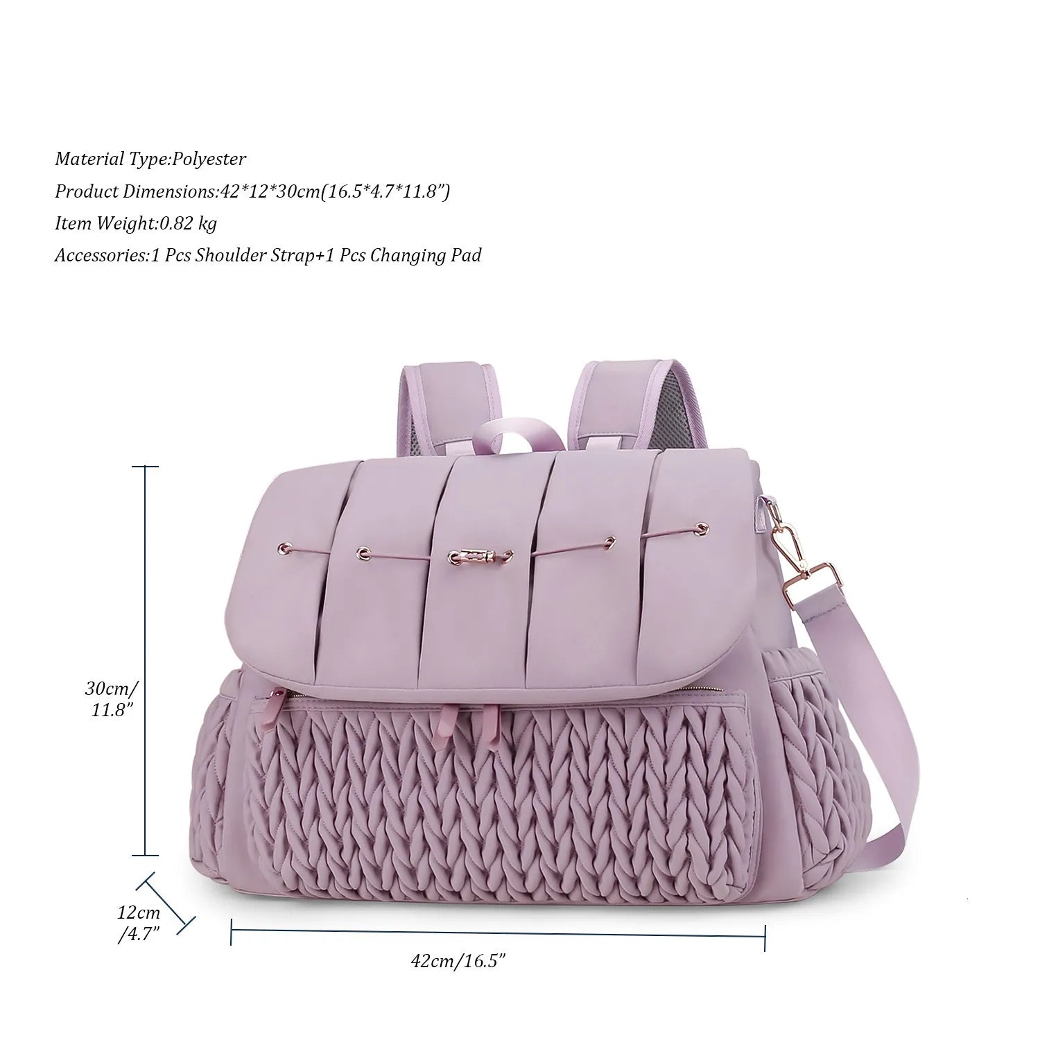 Braided Luxe Baby Bag
